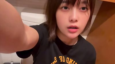[Masturbating in the toilet] There was someone next to me doing the toilet, but that got me aroused and I wanked alone and came a lot...