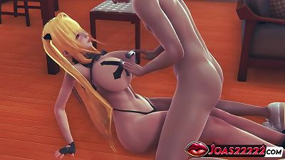 Yami Konjiki three dimensional manga porn - breast massage & Point of view fingering Leading to dildo orgasm