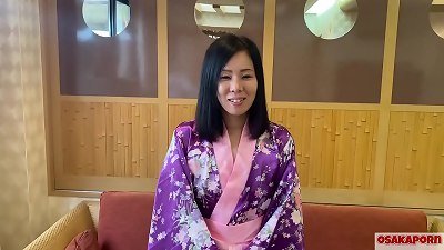 41 years senior asian wife cheating on her hubby and studs doing a hookup for money. japanese multiple enjoys hookup with black furry cootchie and tatoo and blowjob. masturbate standing rear end  milf  OSAKAPORN