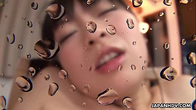 Nazomi Hazuki getting her slippery vag plowed POV
